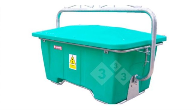 Figura 1. Recipiente para animais mortos, com trava. Fonte: 333shop.com