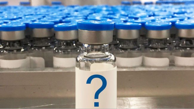 Figura 1. É importante ler e seguir as instruções no rótulo da vacina.