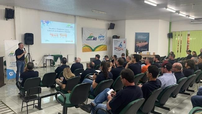 Figura 2: Agroceres PIC e Cooper A1 promovem Seminário Técnico. Fonte: Agroceres PIC. 