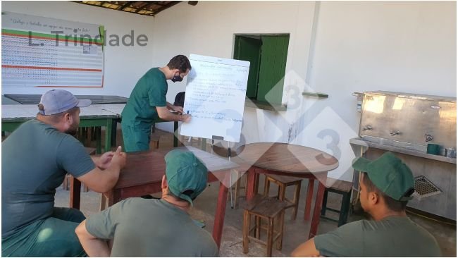 Foto 1. Quando o treinamento inclui aspectos técnicos e comportamentais e faz parte de um cronograma de atividades na granja, os jovens se sentem mais valorizados e com mais oportunidades de crescimento.