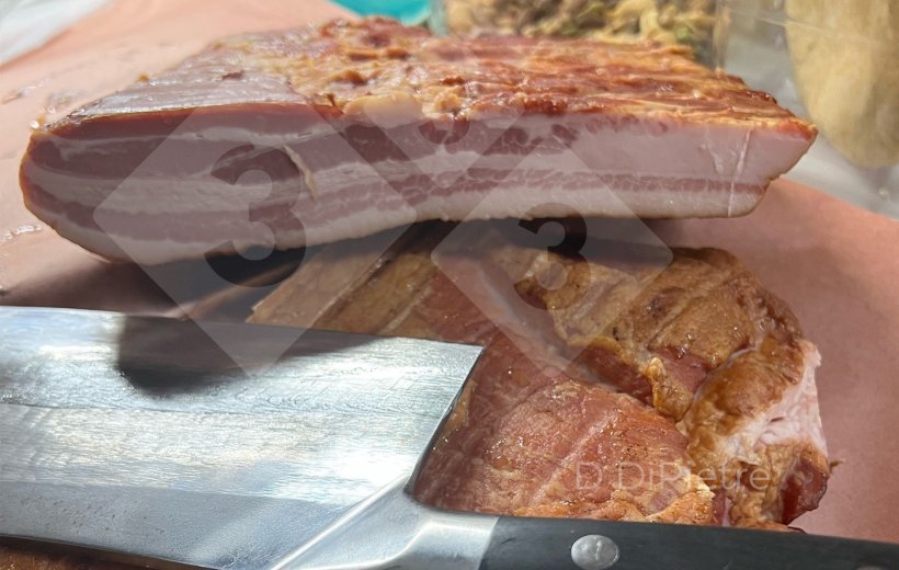 Figura 2. Bacon preparado pelo autor, Dennis DiPietre.