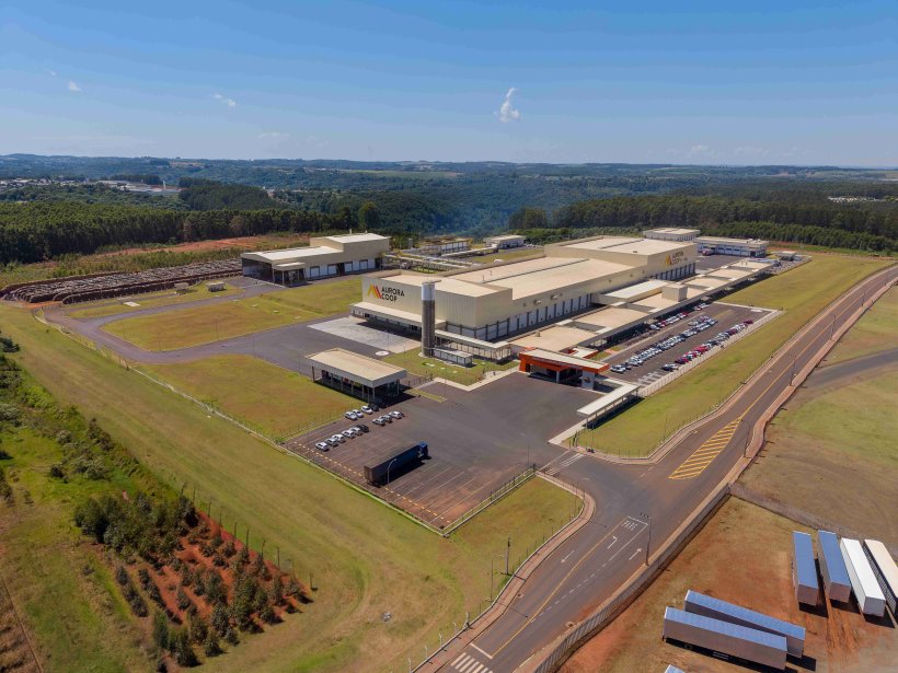 Planta Industrial da Aurora em Chapec&oacute;.