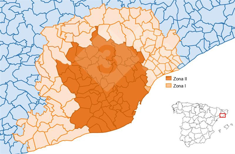 Nueva zonificación para PPA en España según el Reglamento de Ejecución (UE) 2026/985 de la Comisión, de 24 de abril. Fuente: 333 a partir de datos del MAPA.