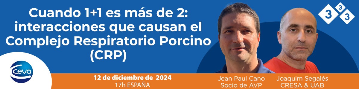 Cuando 1+1 es más de 2: interacciones que causan el Complejo Respiratorio Porcino (CRP)