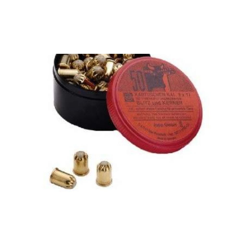 Czerwony nabój prochowy Blitz-Kerner bardzo ciężkie zwierzęta