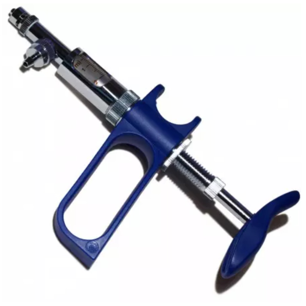 Siringa Socorex da 2 ml con tubo e ago di aspirazione, graduazioni da 0,1 ml