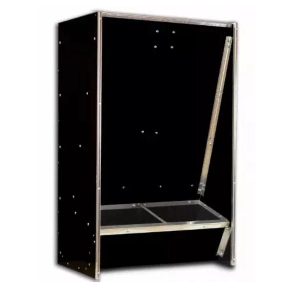 Tramoggia in polietilene FM con 2 bocche singole per suini da ingrasso, 112 L