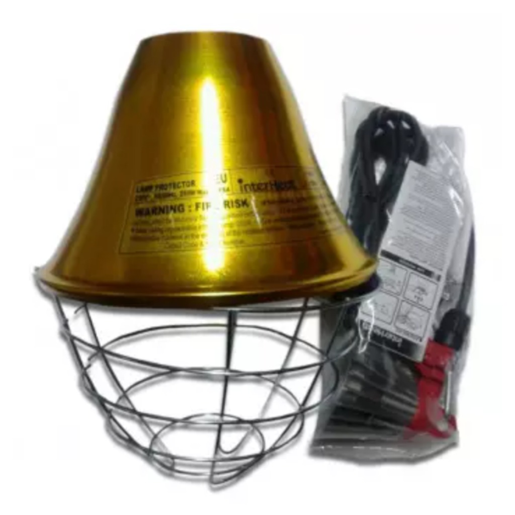 Przewód ochronny żarówki Interheat 2,5 metra z przełącznikiem - 10 sztuk