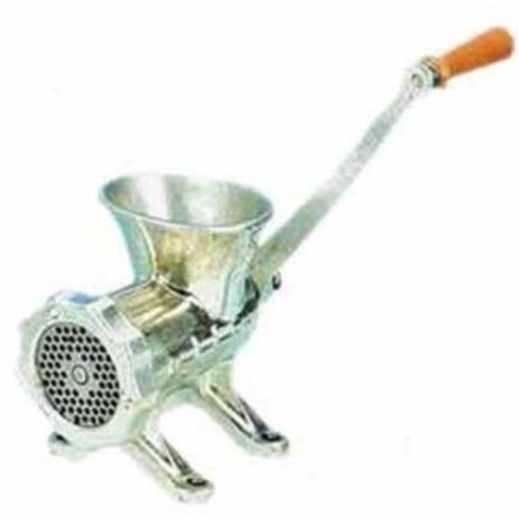 Hachoir manuel à bouche ovale Garhe n° 12