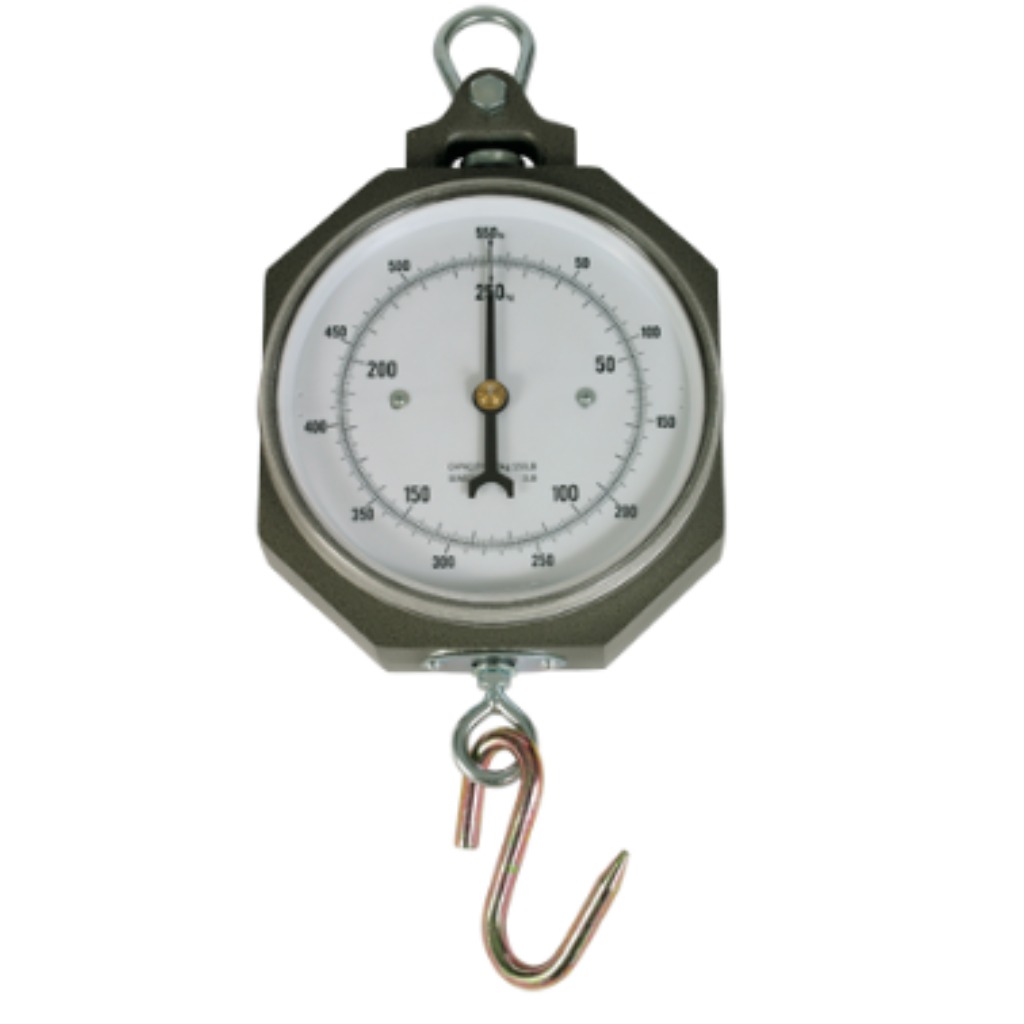Dynamomètre 250 kg avec graduation 1000 g