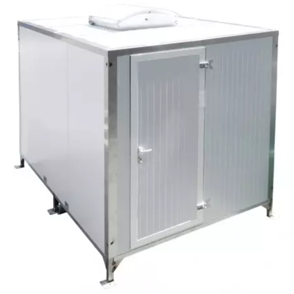 Vestiaire sanitaire 3x2 m Porinox