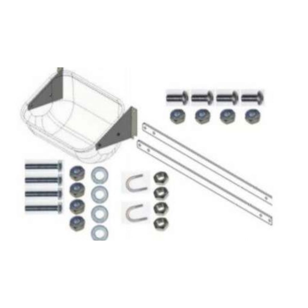 Aco Funki Kit per il montaggio di barre per mangiatoia profonda per scrofe