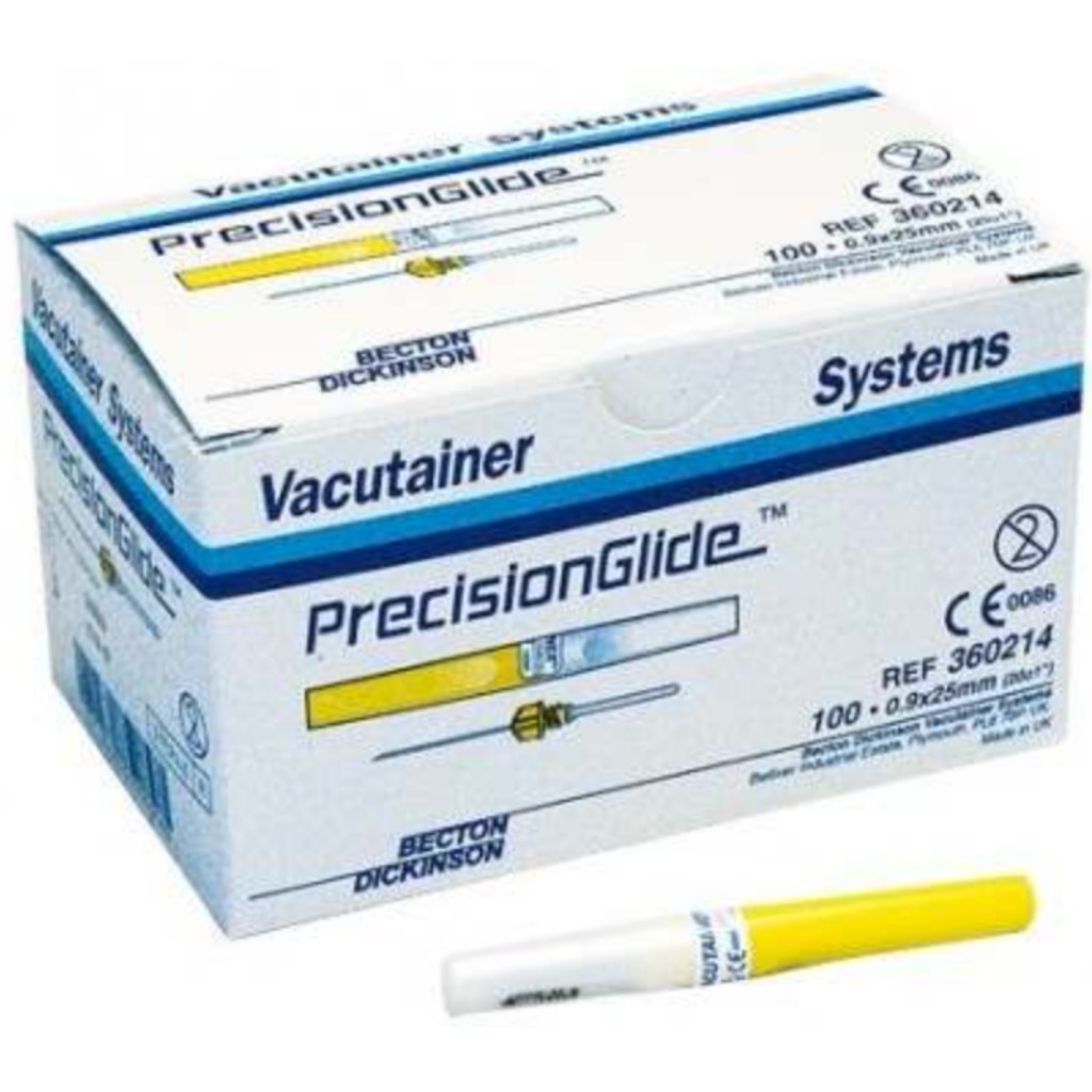 Igły Vacutainer PrecisionGlide 25 x 0,9 mm do wielokrotnej ekstrakcji