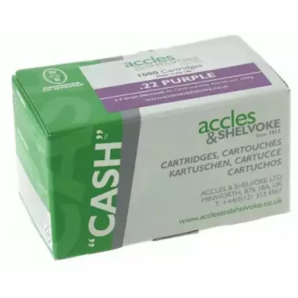 CASH .22 Caliber Stun Cartridge - Purple