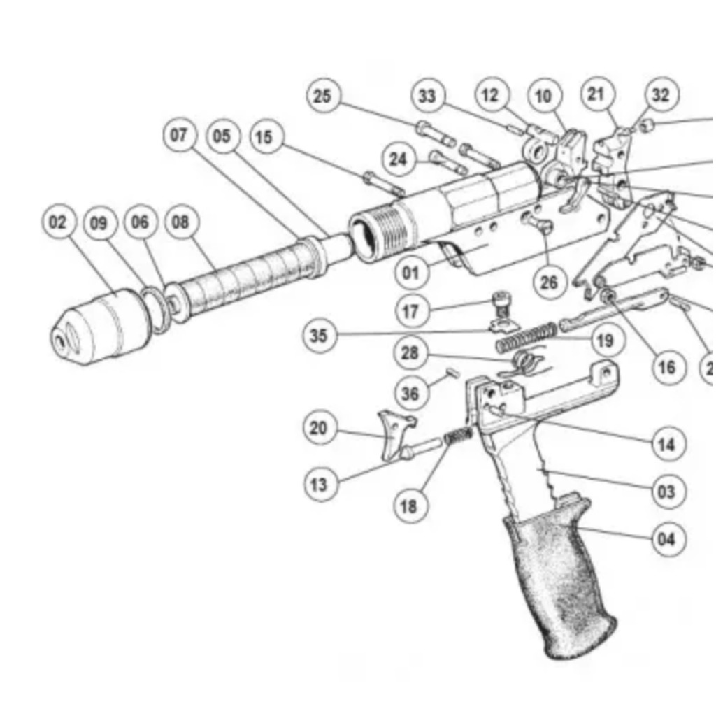 Recambios y accesorios para aturdidores Cash